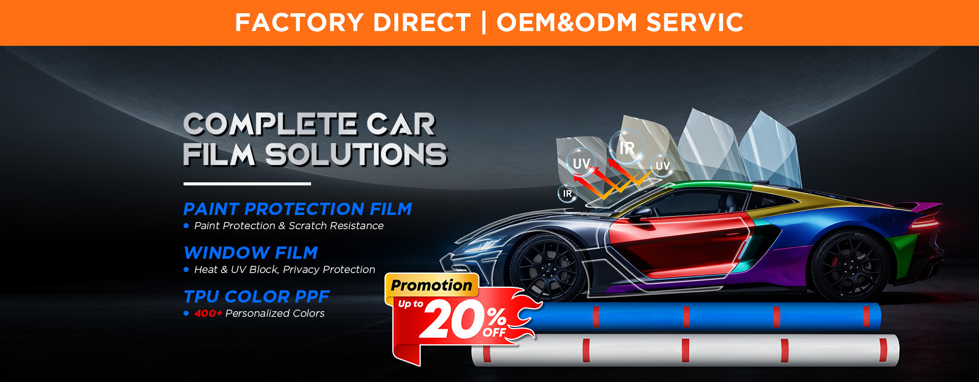 ποιότητας Ταινία προστασίας χρωμάτων αυτοκινήτων εργοστάσιο
